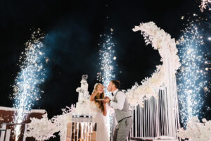 Winter wedding in Marbella - Fireworks Finale