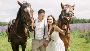 Wedding Entrances: Ideas for the Bride and Groom - Horses