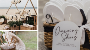 Beach Wedding in Marbella - Decor and Inspiration - flip flops